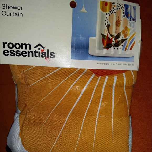 Room Essentials Other Exploded Graphics Shower Curtain Poshmark